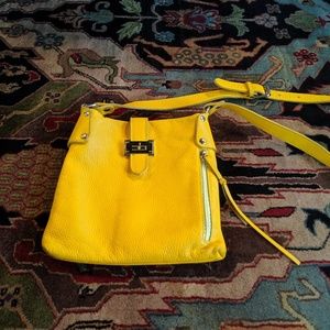 Crossbody leather bag by Courage B.